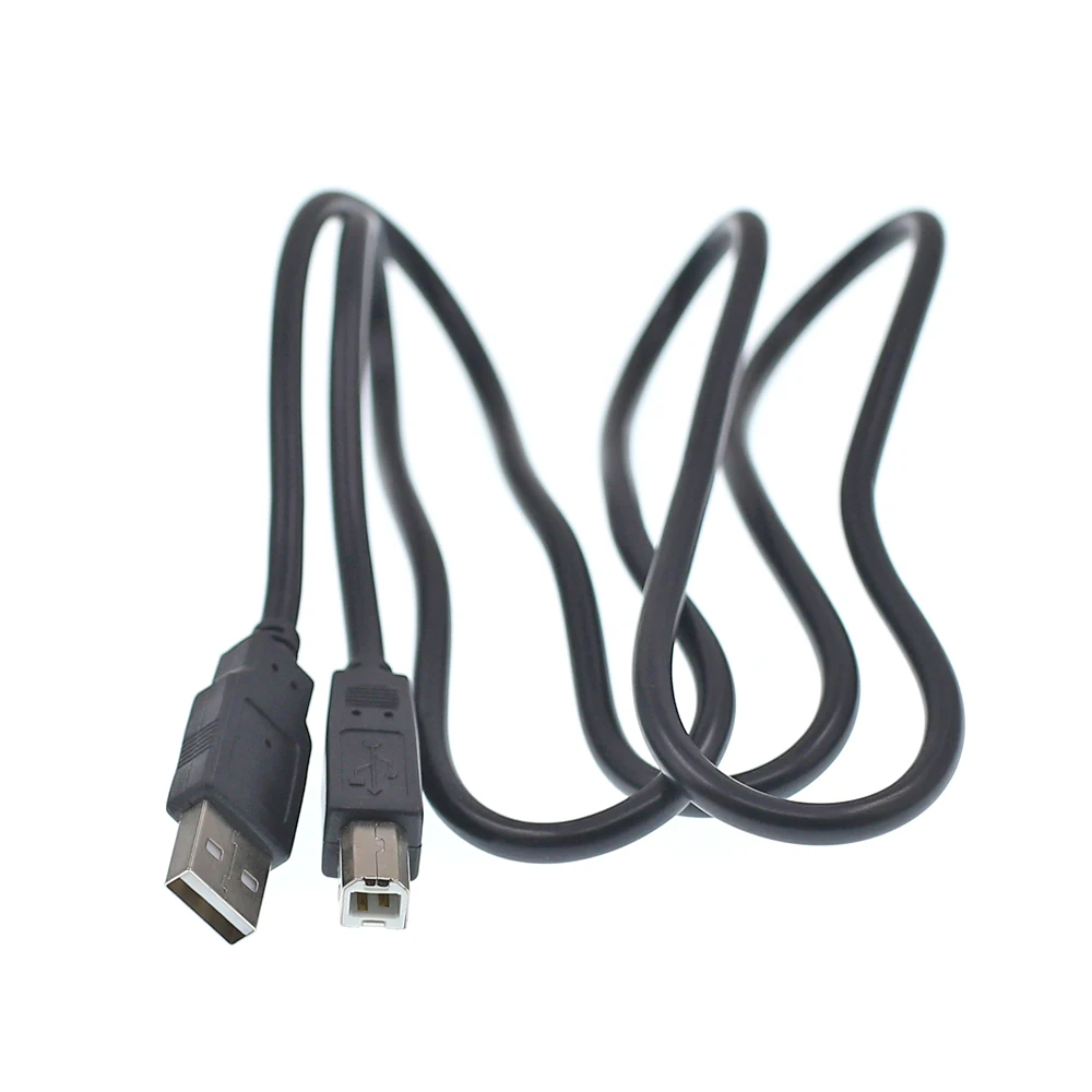 Оригинальный 1 2 м USB 0 кабель для принтера высококачественный шнур Canon MG2580S LBP2900 label