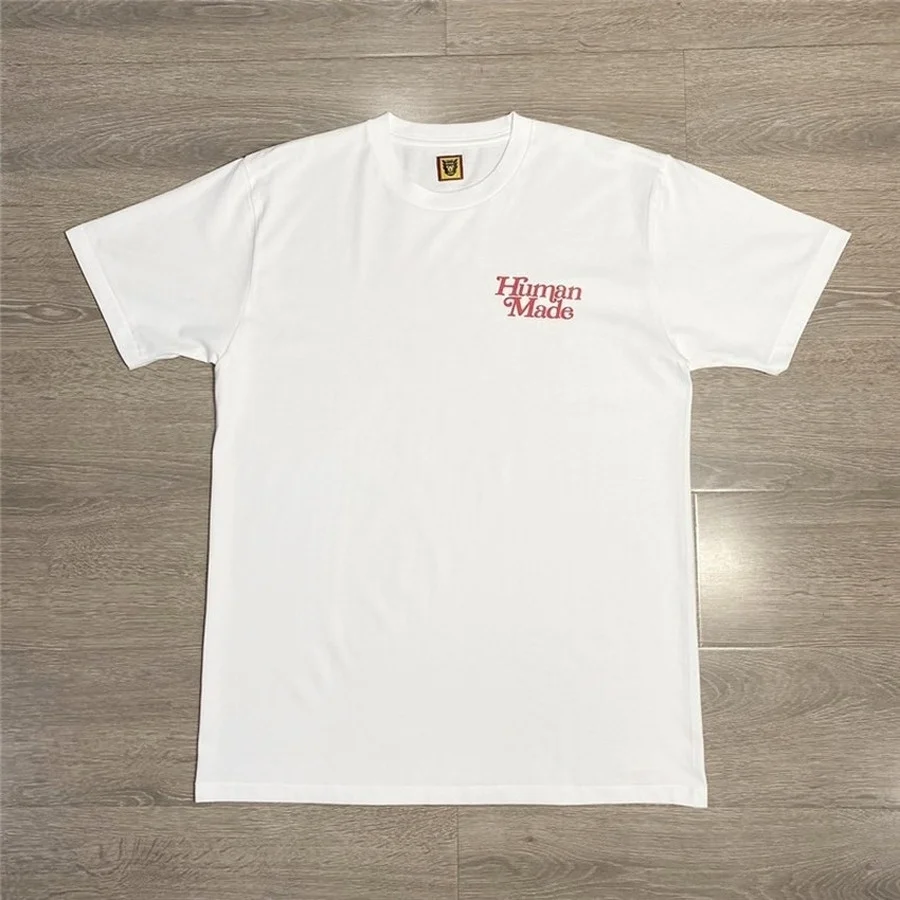 

Футболка с надписью «Don't Cry Human Made» для девушек, мужчин и женщин, черная, белая, стандартная футболка, топы, футболка в стиле Харадзюку