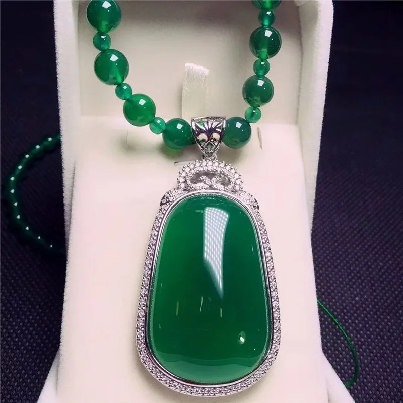 LETSFUN изящные ювелирные изделия 925 серебро инкрустированный натуральный зеленый