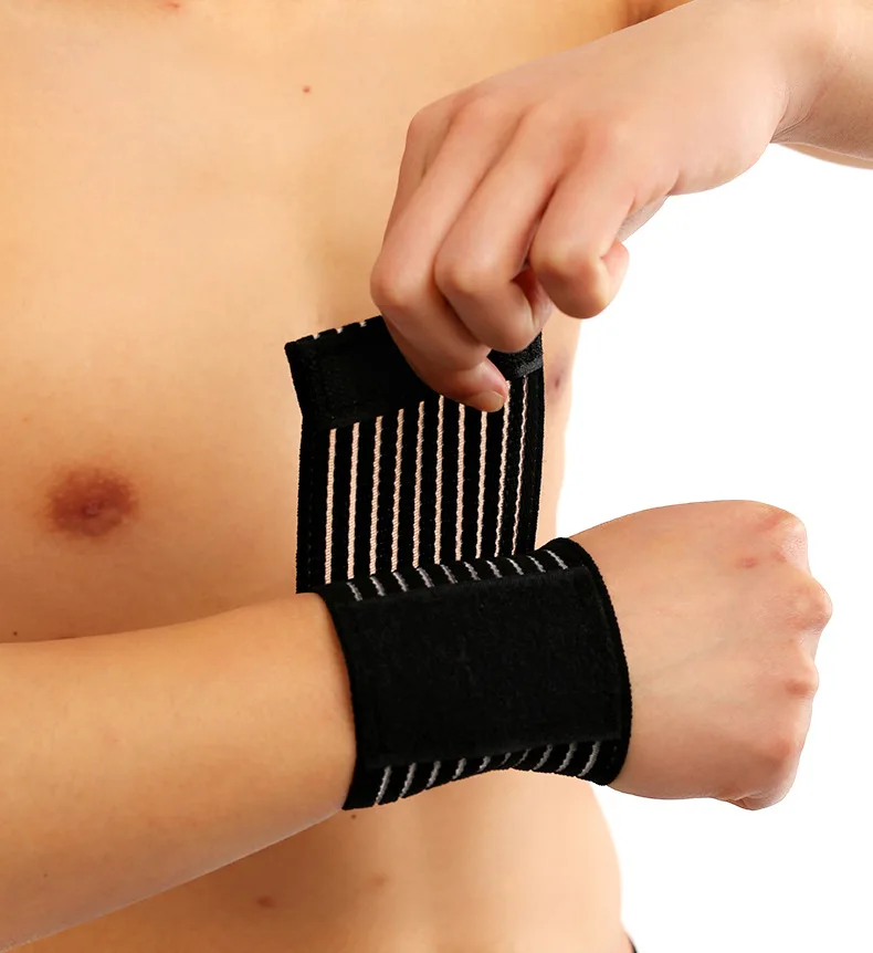 1 шт. дышащий регулируемый спортивный Спортивный Браслет удобный бандаж Teenis