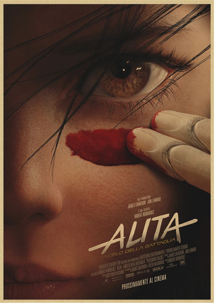 2019 постер для игры в кино Алита боевой Ангел картины на стену печать гостиной