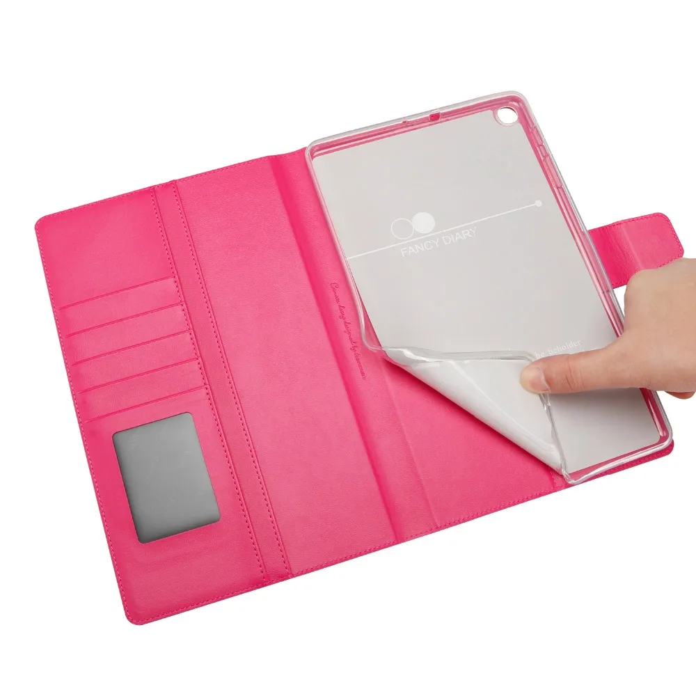 Чехол из искусственной кожи Funda Capa с откидной крышкой и подставкой для Samsung Galaxy Tab A 10,1 T510 T515 SM-T510 SM-T515 чехол для планшета
