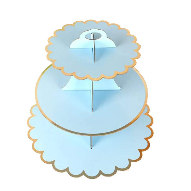 3 слоя милые детские носки оригинальные подставка для свадебного торта золотым