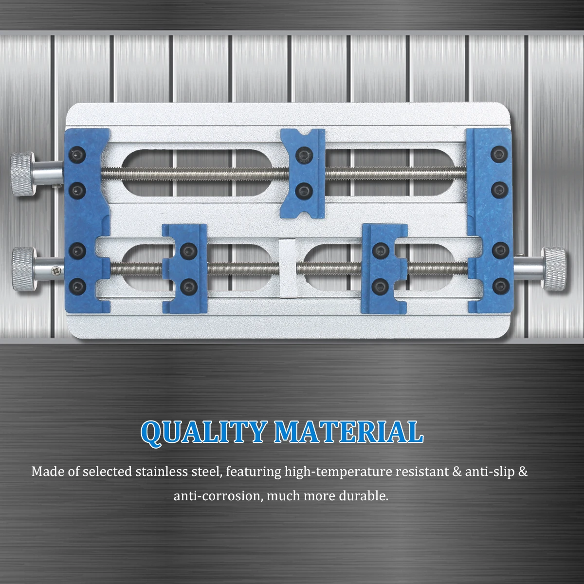 

Universal Mobile Mainboard Maintenance CPU NAND Fixture Multi-function Double Bearing Clamp For iPhone Android