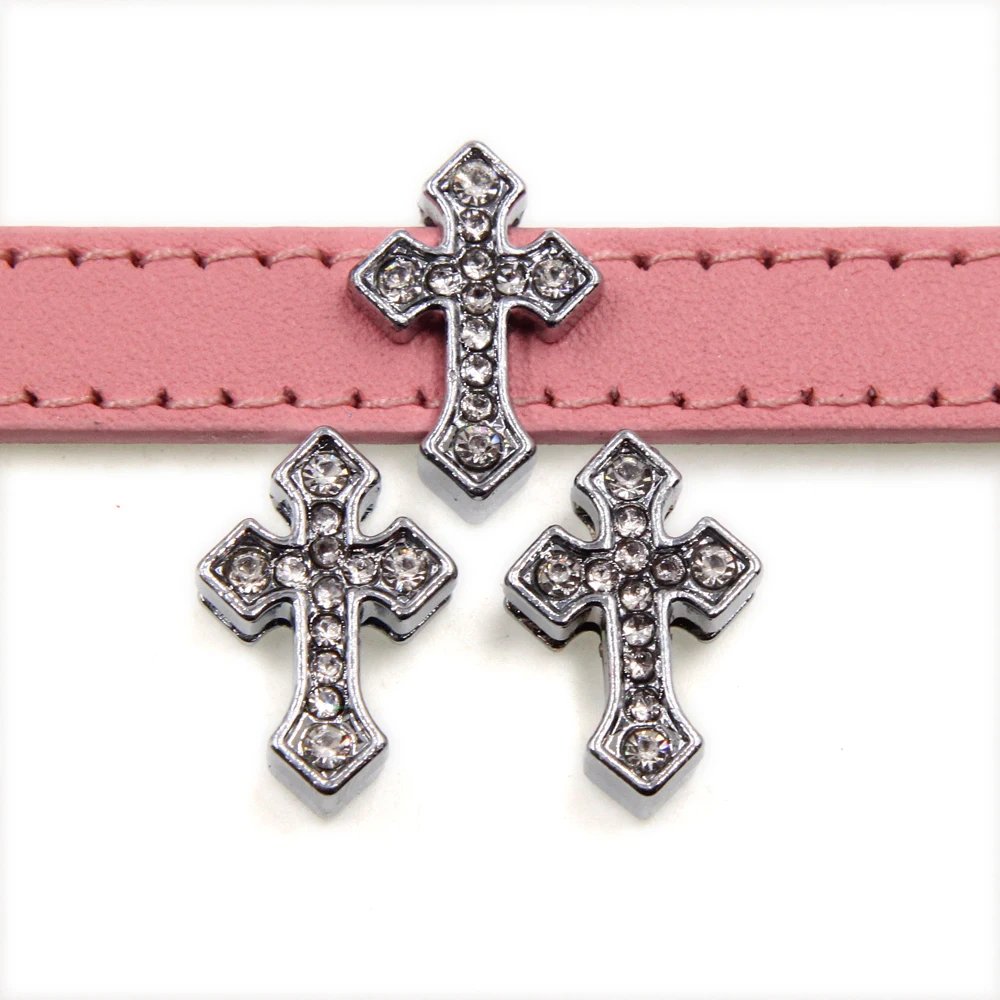 Дополнительные опции 100 шт. 10 мм Подвески-слайдеры подходят для ожерелья и