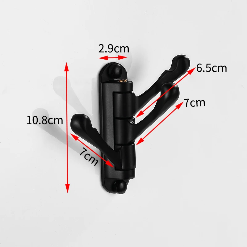 Крючок для халата черные декоративные крючки ванной комнаты стеллаж ключей