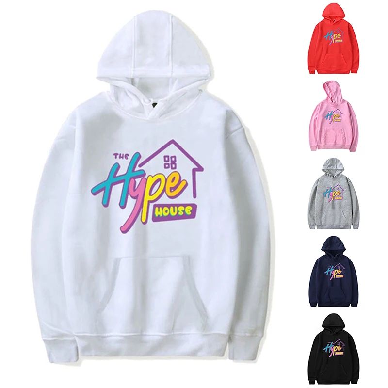 Детские толстовки с капюшоном принтом The Hype House Свитер для маленьких девочек