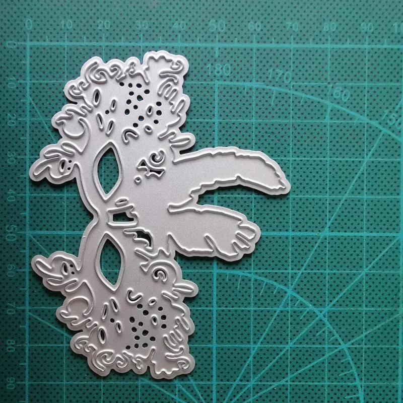 

2020 New Arrival Dance Mask Metal Cutting Dies Embossing Scrapbooking Stencil Craft Cut Dies For DIY Card Handmade