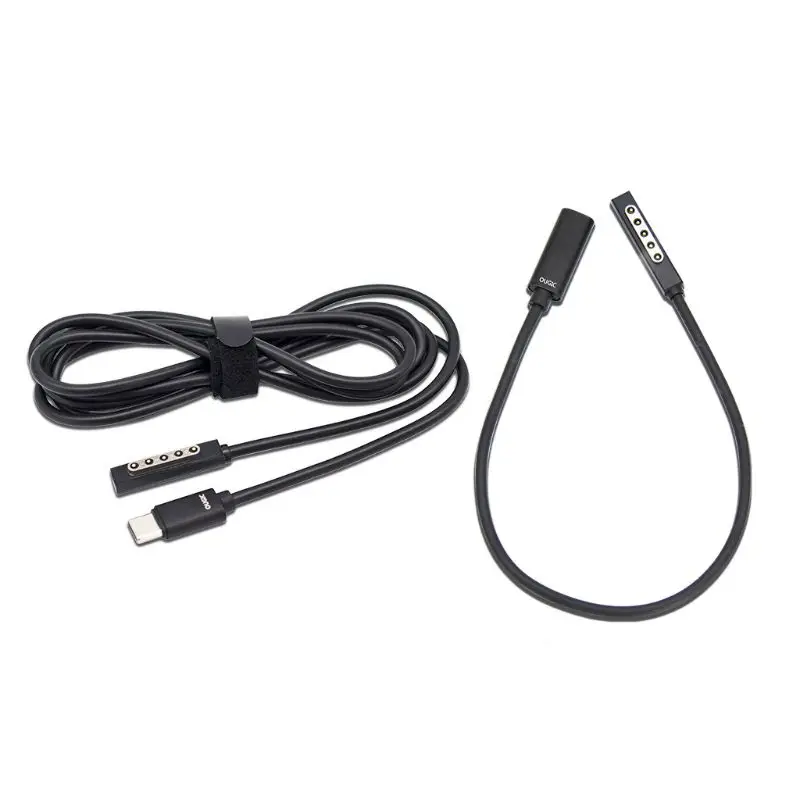 Адаптер питания USB Type-C с женским или мужским разъемами зарядный кабель шнур для