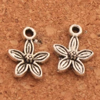 hyacinthus flower spacer charm beads 10 5x13 6mm 500pcs zinc alloy pendants jewelry diy l321