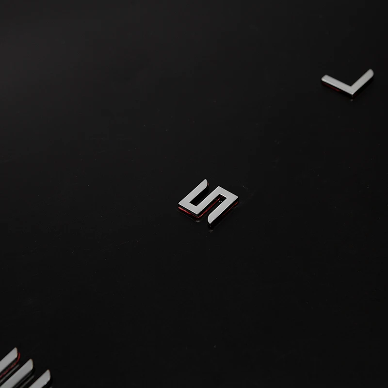 Наклейка с буквами для багажника Tesla логотип буквы хвост ярлык автомобильные