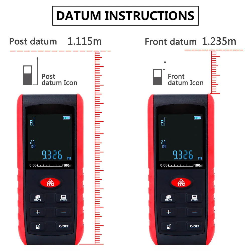 

Digital Laser Measure Tape Rangefinder Ruler Laser Golf Range Finder with Slope Tape Measure Ferramentas Measurement AB50JG