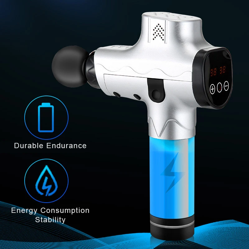 Тканевый массажный пистолет для тела терапевтический массажер облегчение боли