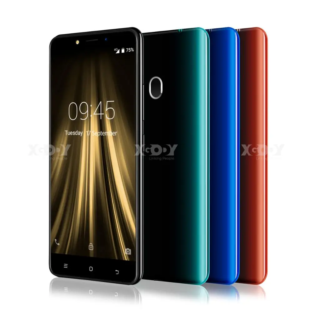 XGODY K20 Pro 5.5&quot Smartphone Android 6.0 Dual SIM Mobile Phone MTK6737 Quad Core 2GB 16GB 2300mA WiFi 4G Cell Phones | Мобильные