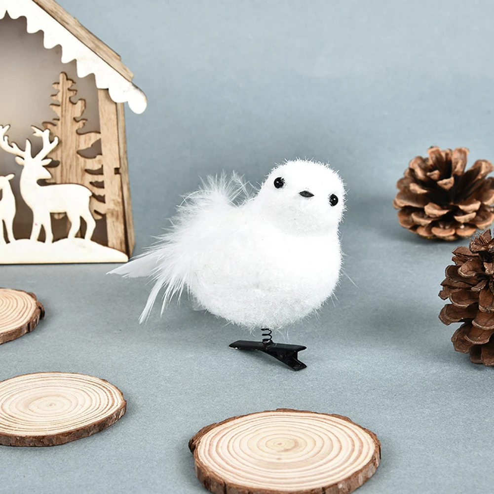 Christmas Tree Hanging Cute Foam Squirrel Bird Pendant for Home Festive Party Decoration Animal Drop Ornament Crafts Supplies | Дом и сад