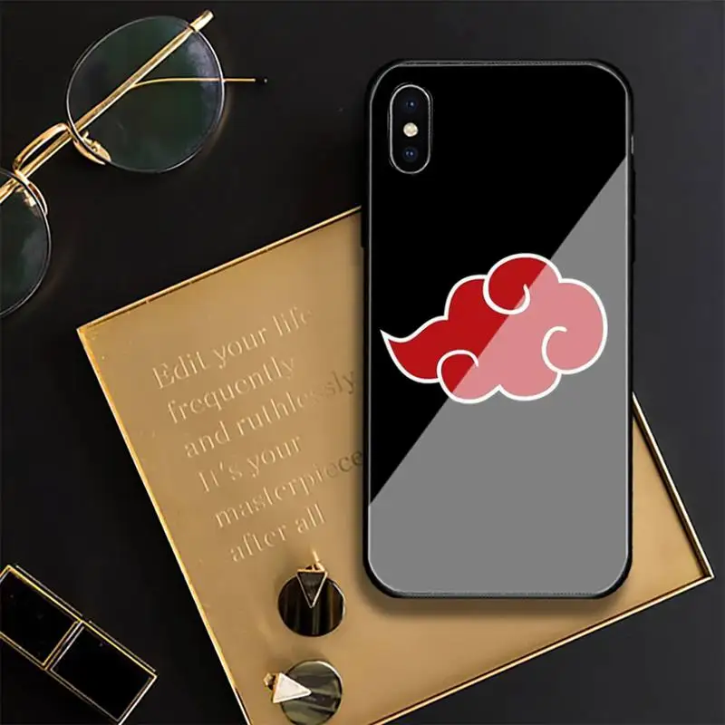 

Red Cloud Phone Case For IPhone 12 Mini 11 Pro XS Max X XR 6 7 8 Plus SE2020 Tempered Glass Cove Fundas