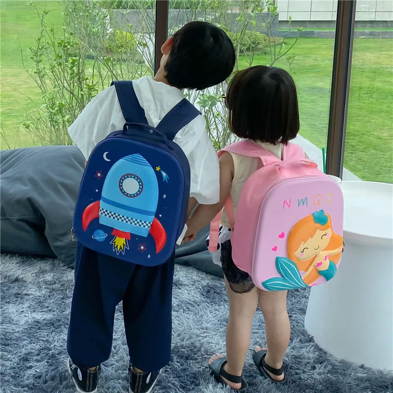 

Children Backpack Shoulder Bag Toddler Kindergarten School Bookbags Ajustable Strap Cute Cartoon Kids Girls Boys School bags
