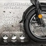 Складной электрический велосипед Smabike 16 дюймов 250 Вт 48 В|Электровелосипед| |