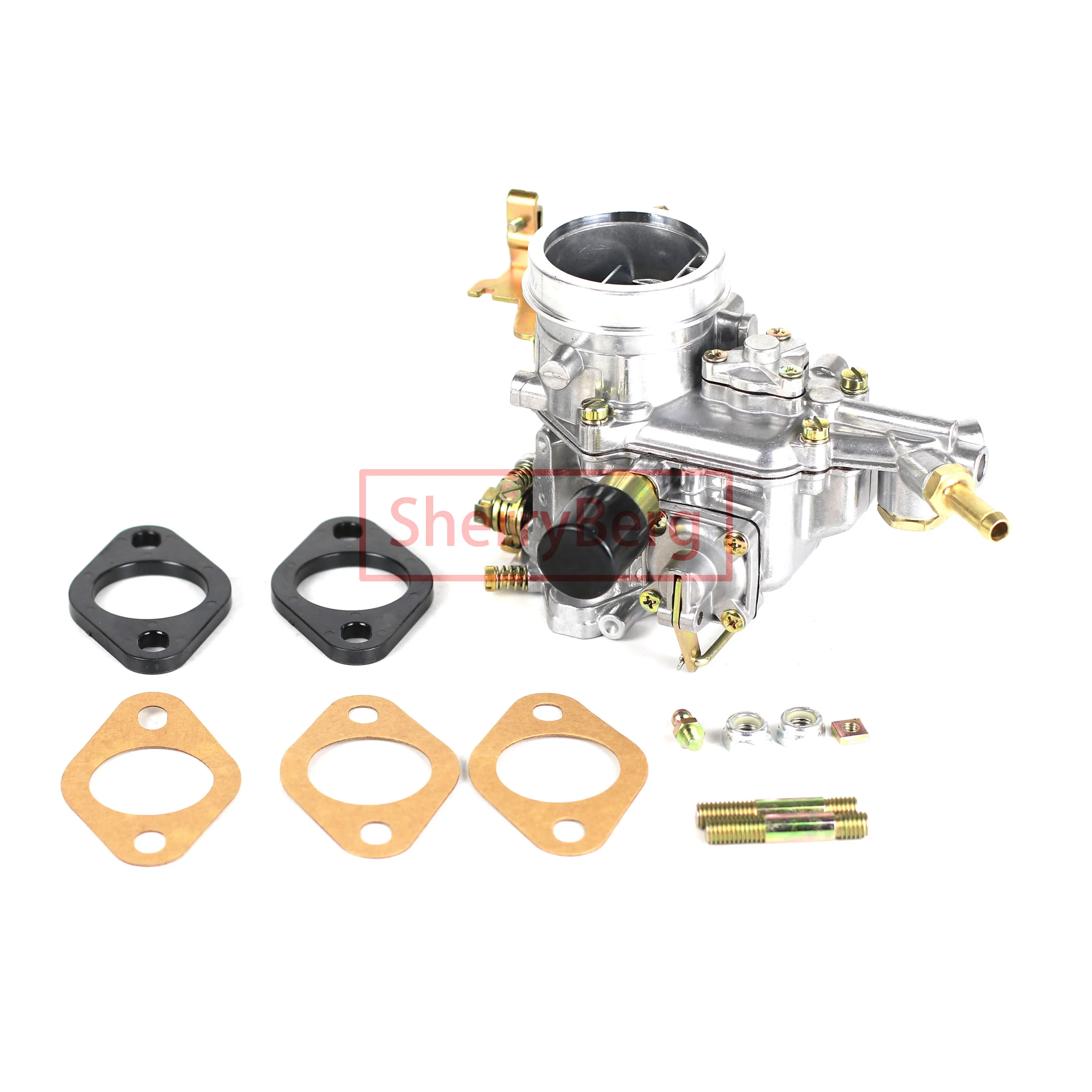 

SherryBerg Carb Carburettor Carburetor 34 ICT Carburator Relace Weber EMPI 34ICT Solex with Solenoid valve FOR VOLKSWAGEN EPC