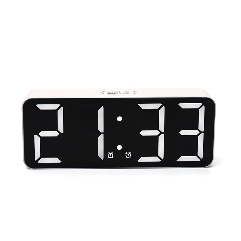 

Digital Electronic Alarm Clock Office Battery Modern Bedside Temperatur Minimalist Luminous Calendar Watch Horloge Bedroom Decor
