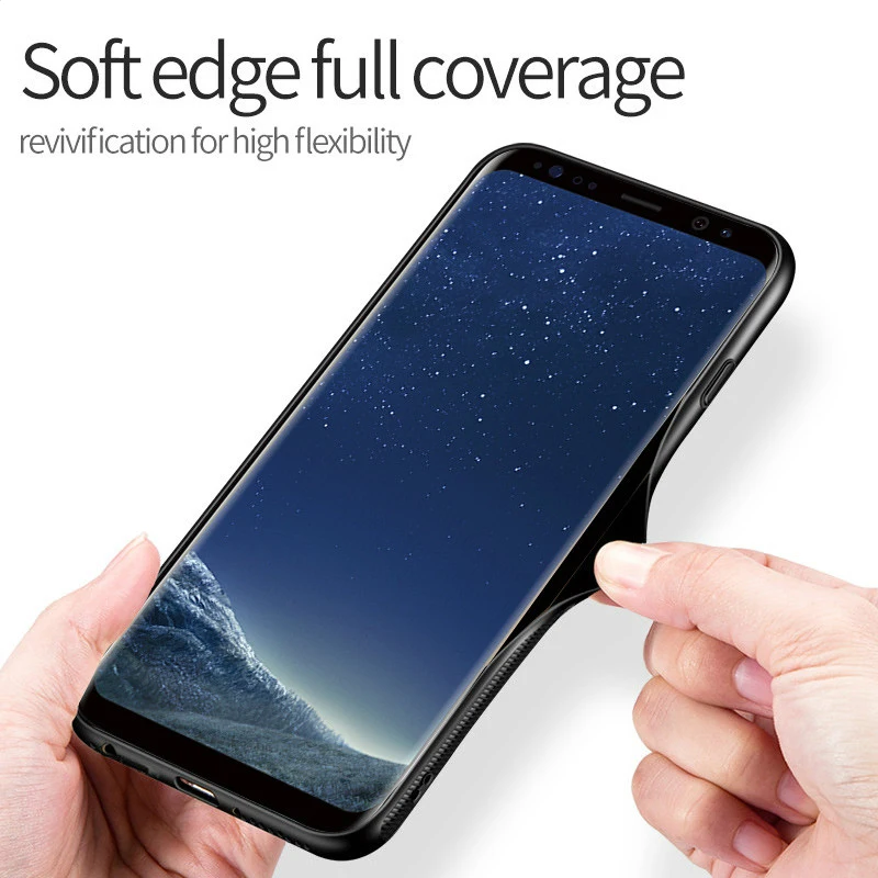 Чудо-яд Бэтмен световой Стекло чехол для samsung Galaxy S7 S8 S9 S10 e A7 A8 Plus Note 8 9 черный