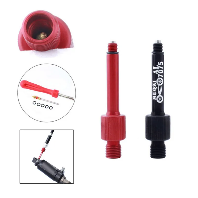 

Aluminum Alloy Bike Inflating Needle Kits Mountain Road Bike Rear Biliary Shock Absorber Gas Filling Nozzle Tool