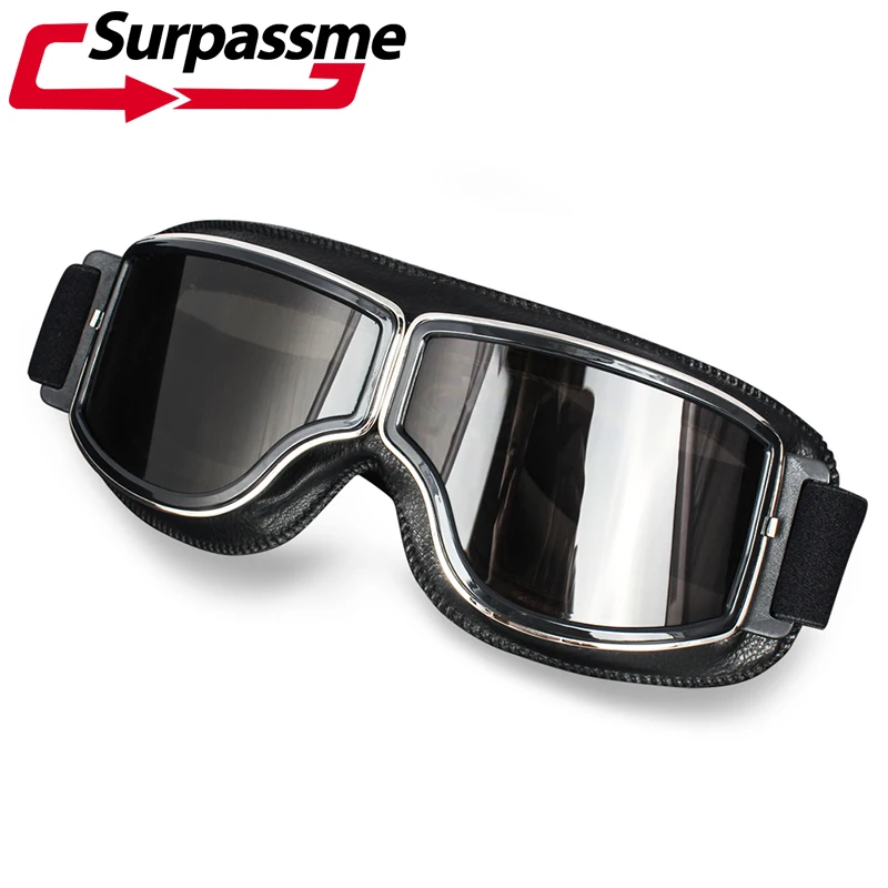 100% ветрозащитные винтажные очки для мотокросса шлем анти-УФ удобные улицы езды