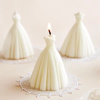 3d art wedding dress woman body candle silicone molds cake chocolate soap diy aromatherarpy household decoration craft tools