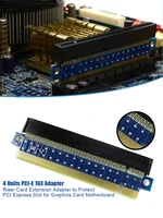 pci e 16x adapter riser card extension adapter to protect pci express slot for graphics card motherboard