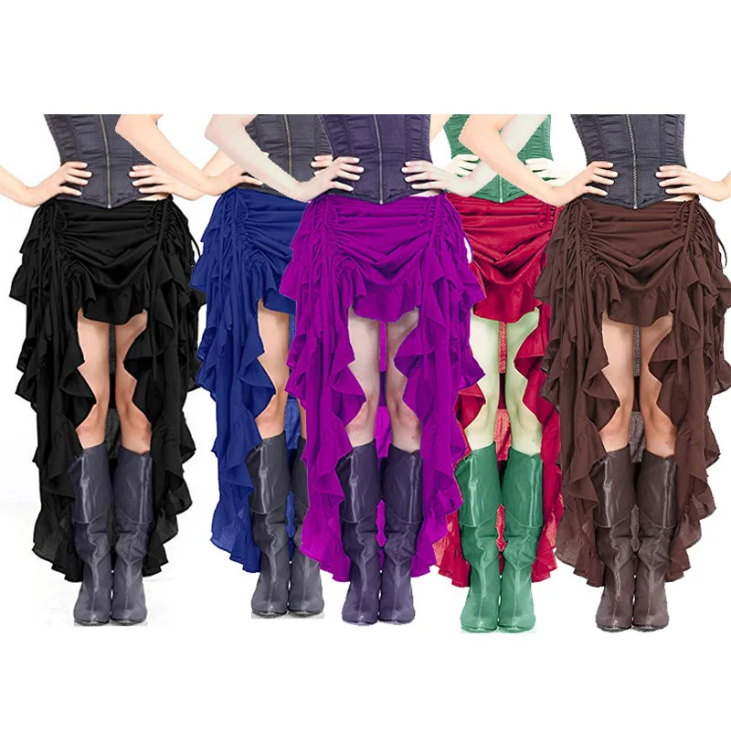 Женский костюм Юбки пиратов в стиле стимпанк викторианский средневековый для