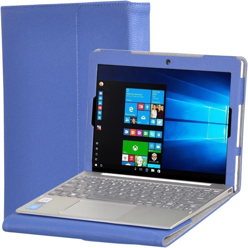 Синий Защитный чехол для lenovo D330, кожаный чехол, 10,1 дюймовый ПК планшет, клавиатура, защитный чехол - Цвет: Синий