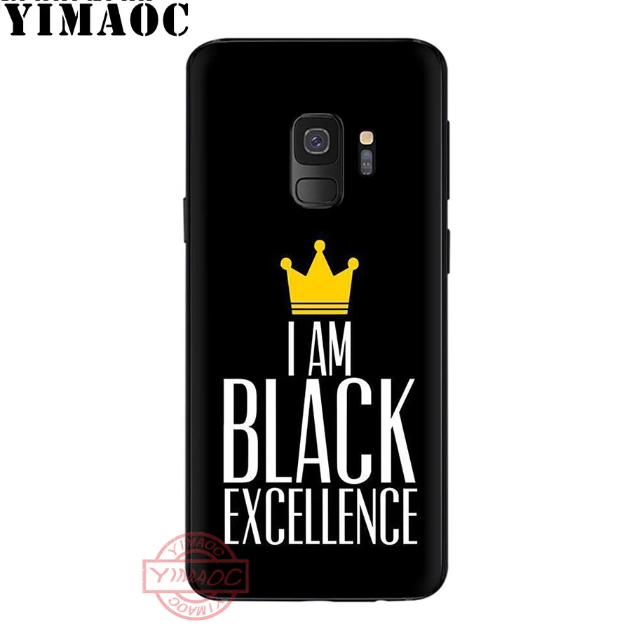 YIMAOC Afro Girls thin Soft Case for Samsung S20 Ultra S10 S9 S8 S6 S7 Edge Note 8 9 10 Lite Plus | Мобильные телефоны и