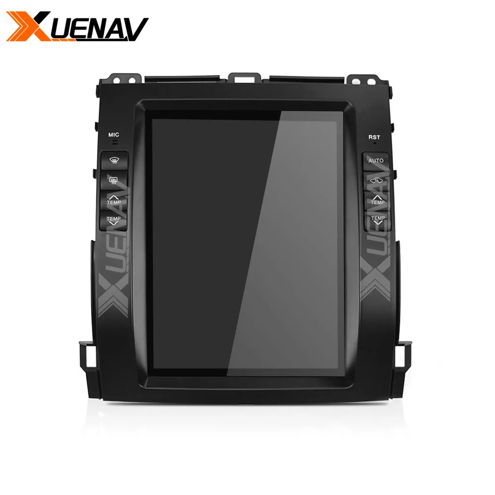 XUENAV Android 9 0 вертикальный экран Автомобильный GPS навигационный плеер для-Toyota Prado