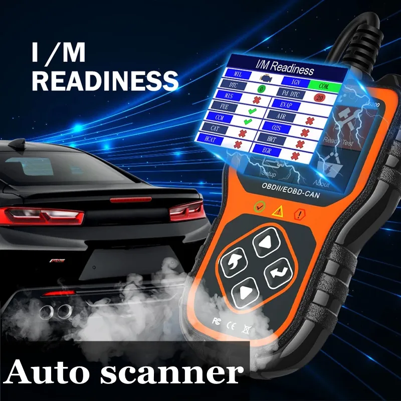 

ANCEL AS200 OBD2 Scanner Live Data Engine Code Scanning Scanner Real-Time Conversion Cable Multi-Language Check Diagnosis