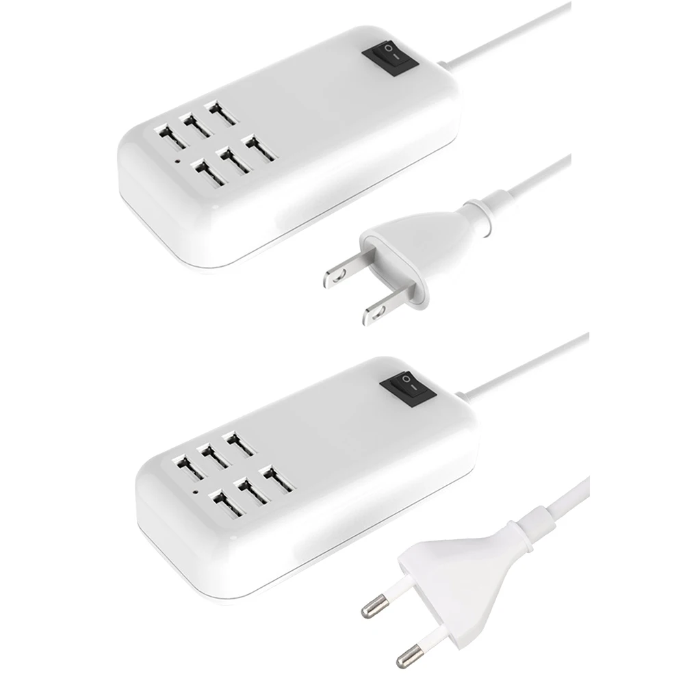 Универсальный 20 Вт 6 портов USB 15 4 порта Мобильный телефон планшет зарядное