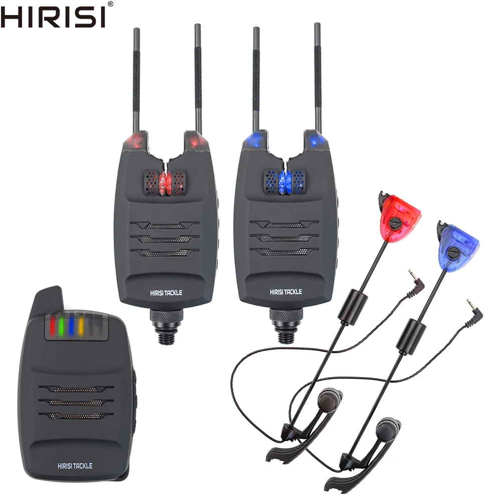 Беспроводной сигнализатор для ловли карпа 1 + 2 комплекта с светодиодный