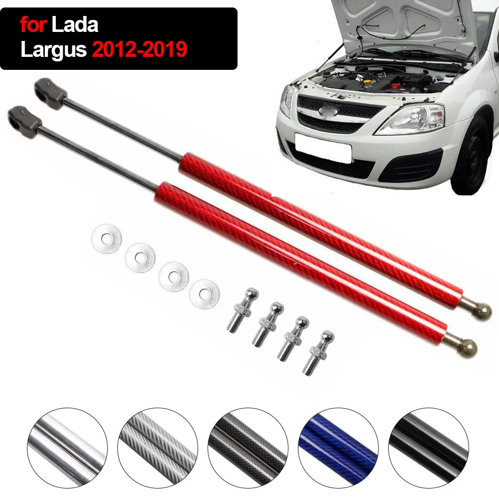 Передняя крышка капота для Lada Largus 2012 2019 модифицированные газовые стойки