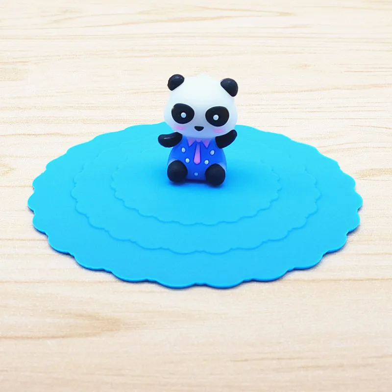 Крышка для питьевой чашки Силиконовая защита от пыли укрепленные стеклянные