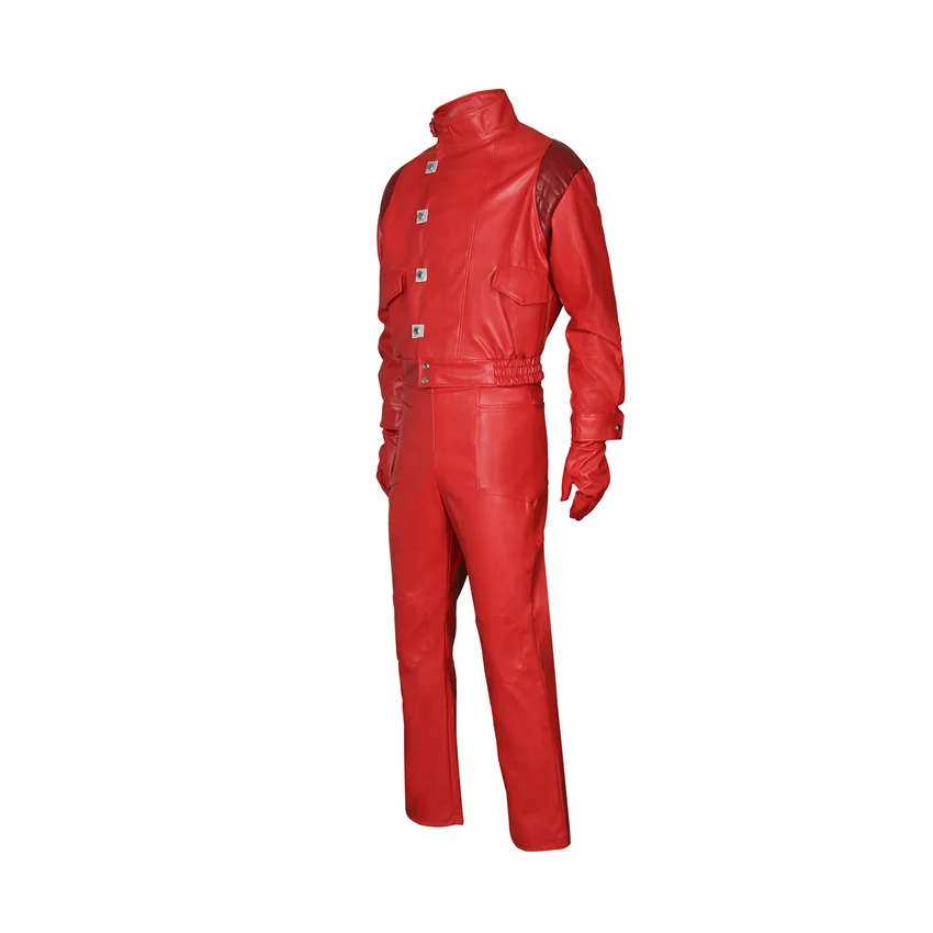 Куртка Akira Shotaro Kaneda пальто для косплея взрослых штаны красная куртка из