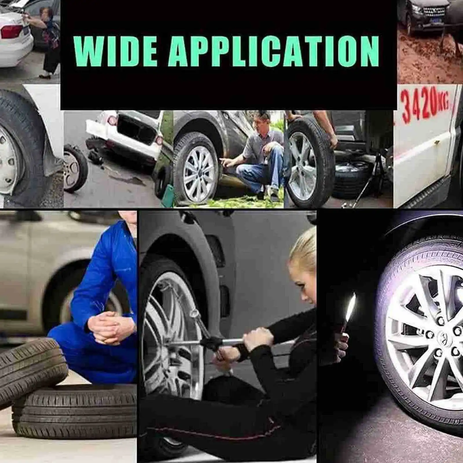 8 шт. универсальные насадки для ремонта мотоциклетных шин |