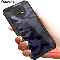 rzants for xiaomi redmi note 9t case camouflage beetle airbag pumper shockproof casing transparent phone shell funda soft cover