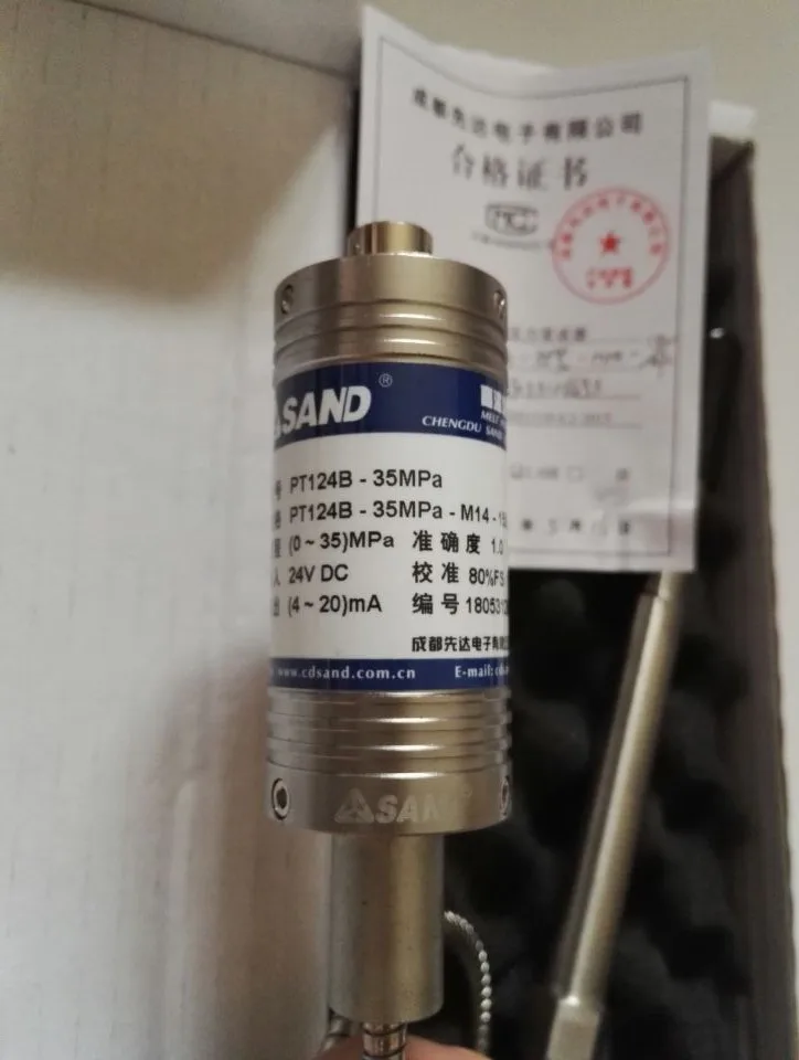 Высокотемпературный Датчик Давления Расплава PT124B-35MPa-M14-150/470(4~ 20 мА