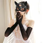 Эротические маски и чулки из вискозы перчатки с бесшовным рукавом эластичные перчатки невесты эротические перчатки секс-игрушки женские аксессуары для косплея