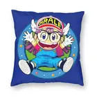 Мягкий Arale Norimaki Dr. спад диванной подушки для дома, украшение, японский аниме-подушка крышка 40 х 40 см мультипликационным мотивом для Гостиная