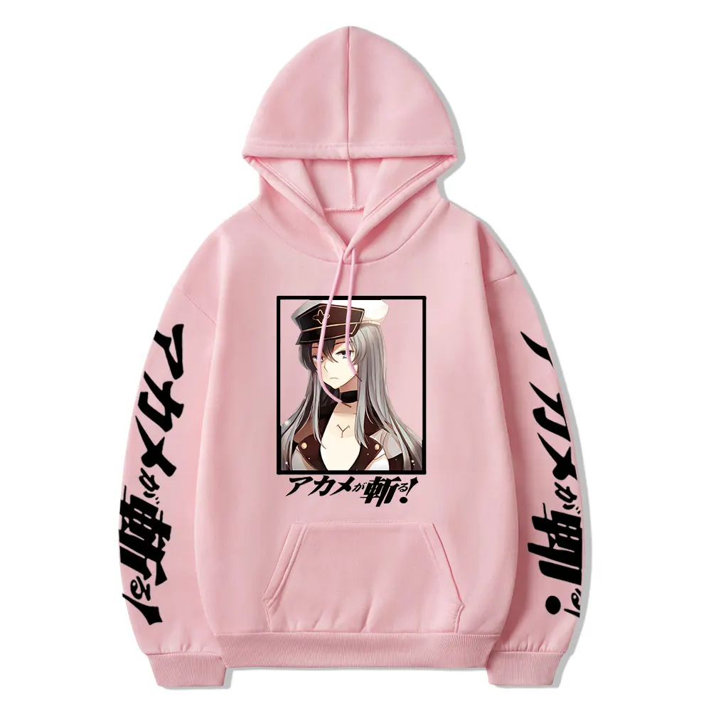

2021 Branded New Anime Akame Ga Kill Print Hoodie Sweatshirts Boys Girls Fashion Casual Pullover Men Harajuku Streetwear Hoodies