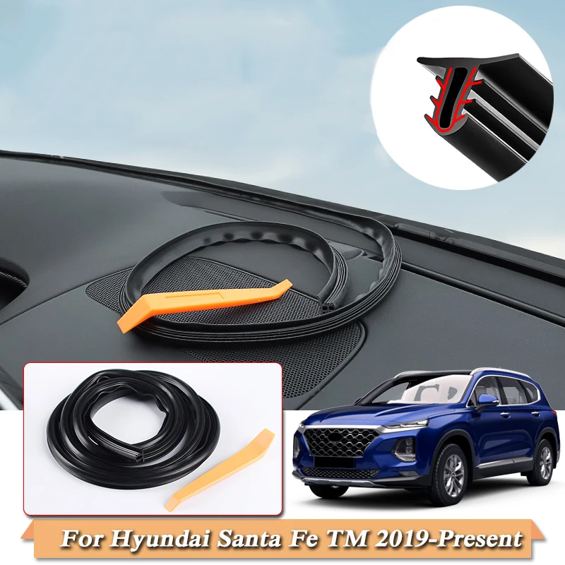 Уплотнительная лента для приборной панели автомобиля 1 6 м Стикеры стайлинга Hyundai