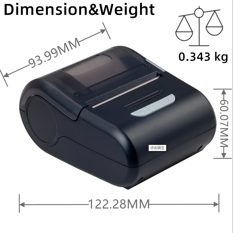 

mini bluetooth thermal printer thermal label printer bluetooth printer tags 2 in one printer sticker printer label maker machine