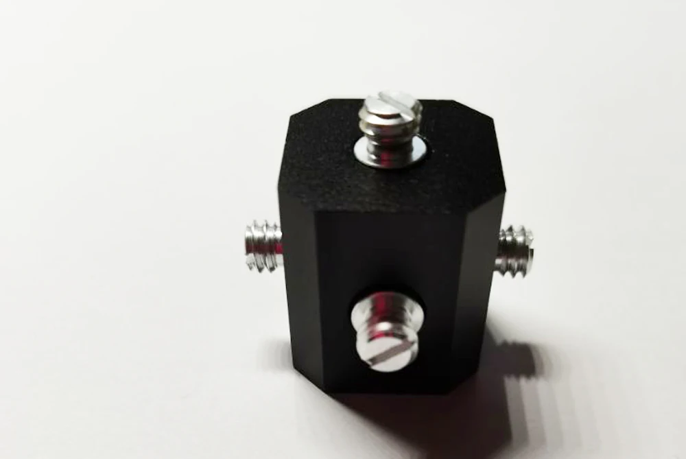 Кубический кронштейн 1/4 дюйма для камеры со штативом и креплением |