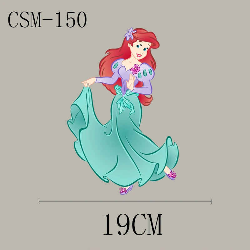 Мультфильмы серия Диснея принцессы глажка нашивка теплопередача Тепловая паста