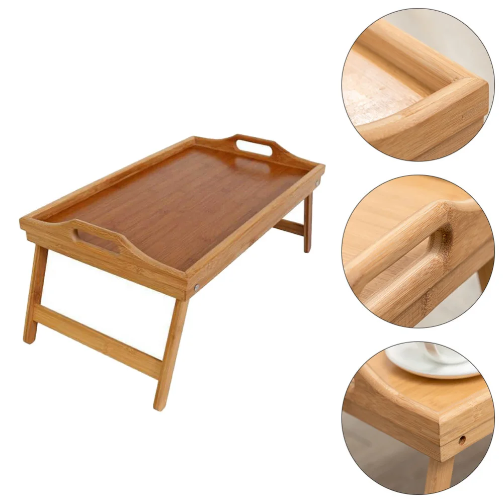 1 шт. складной стол для ноутбука кровать сервировочный завтрака чтения (хаки)| |